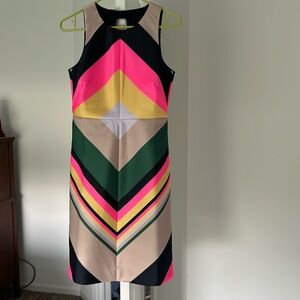 J Crew Collection Pop Stripe Dress, Size 0